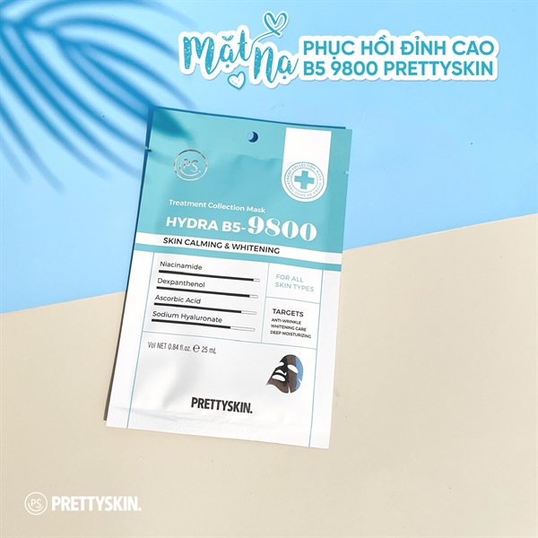 (VAT)(NGUYÊN HỘP) Mặt nạ Pretty Skin - Hydra B5 (hộp 10m)