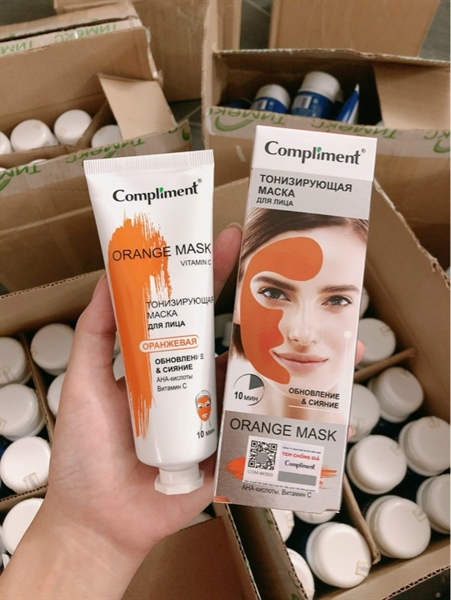 [04/26] Mặt nạ đất sét Compliment 80ml - Orange Mask