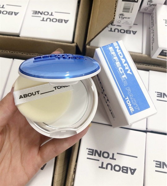 Phấn phủ About Tone - Xanh