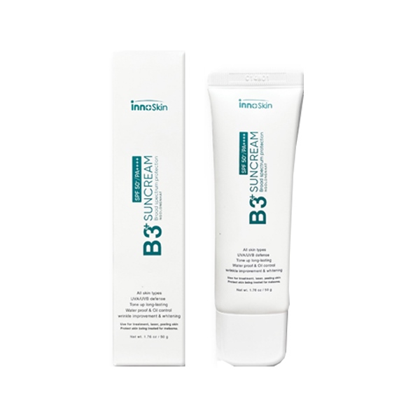 Kem Chống Nắng Innoskin B3 Suncream SPF50+ PA++++ 50ml