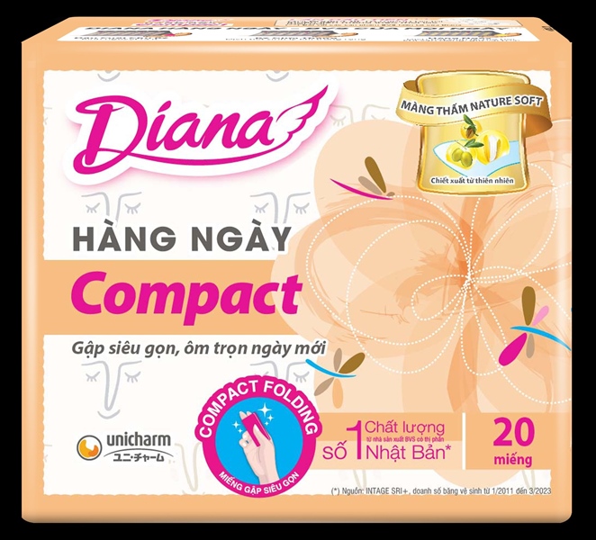 Băng vệ sinh Diana hàng ngày