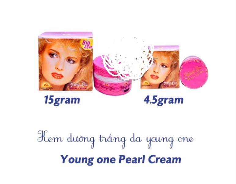 Kem dưỡng trắng da mặt young one (tóc xù)