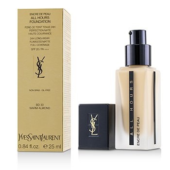 YSL Kem Nền YSL All Hours Liquid Foundation SPF20 25ml BD30 Warm Almond