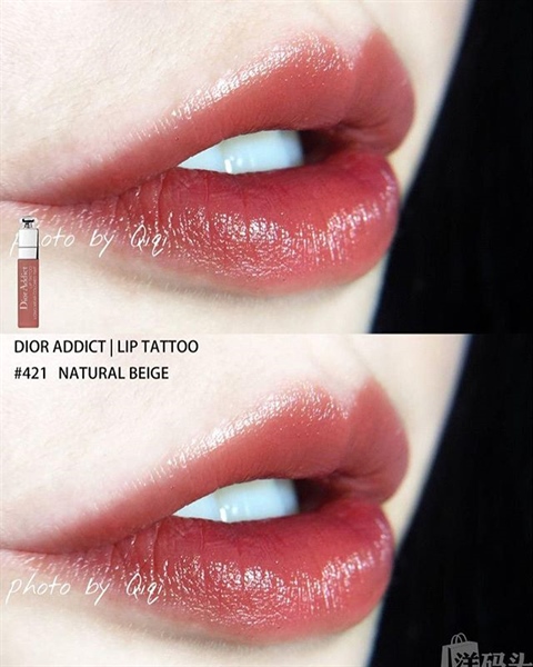 Son Dior Addict Lip Tattoo Long Wear Colored Tint 6ml - 421 Natural Tea