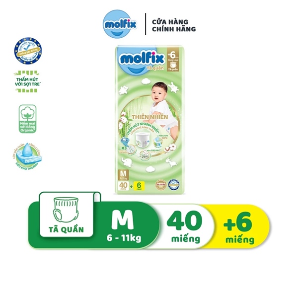 Tã quần Molfix M40+6