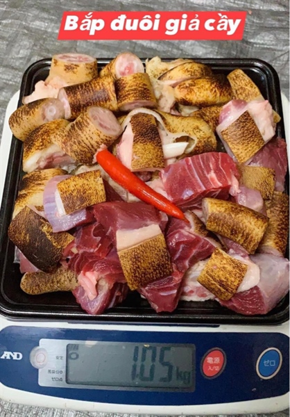 Bắp đuôi heo giả cầy