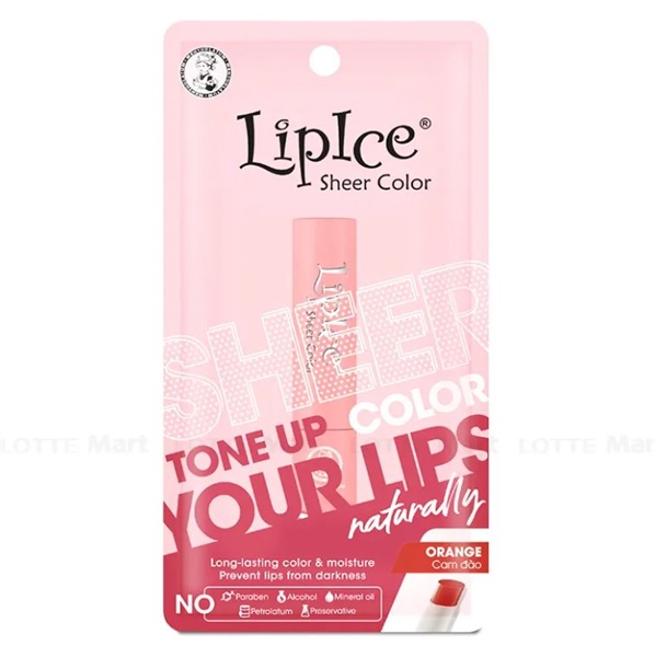 Son Dưỡng LipIce Hiệu Chỉnh Sắc Môi Orange - Cam Đào (VN) 2.4g