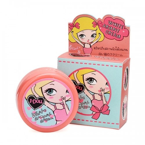 Kem Trị Thâm Nách, Đầu Gối, Khuỷu Tay I-Doll White Armpit Cream (Thái Lan) 5g
