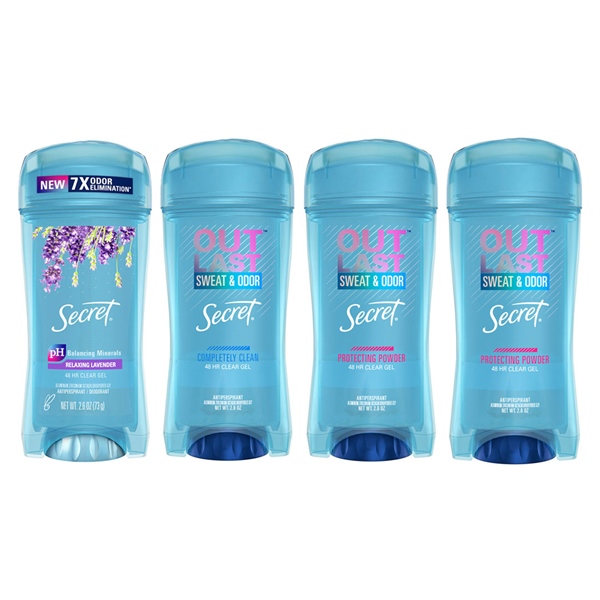 Sáp Khử Mùi Secret Giảm Tiết Mồ Hôi Completely Clean (Mỹ) 73g