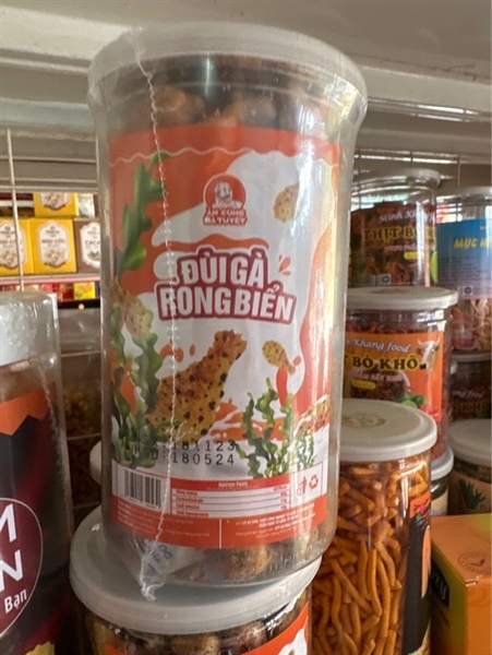 Đùi Gà Rong Biển Bà Tuyết - 220Gr