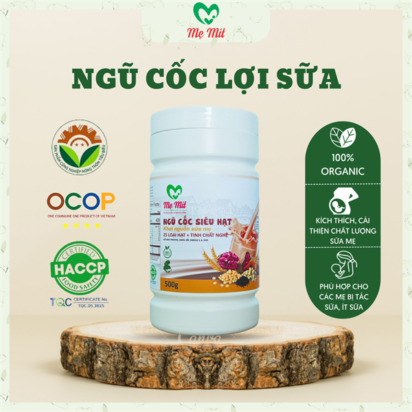 Ngũ cốc siêu hạt - Lợi sữa (500g)