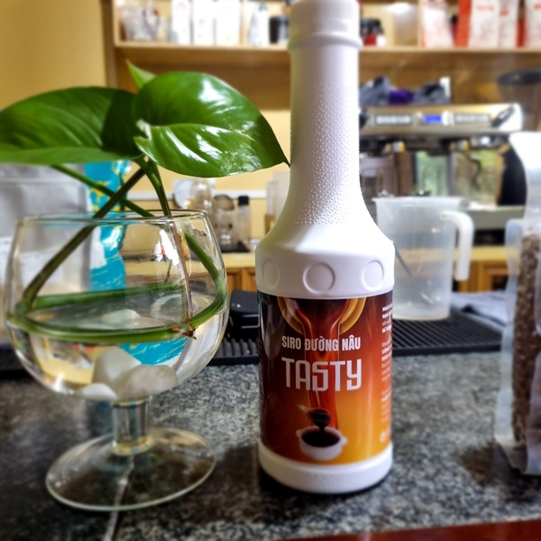 A - Siro Đường Đen Tasty chai 1.3kg (Thùng 12 chai)