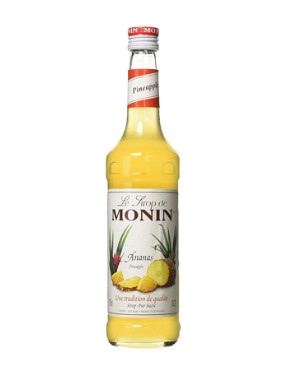 Siro Monin DỨA (Quả Thơm) 700ml (Thùng 6 chai)
