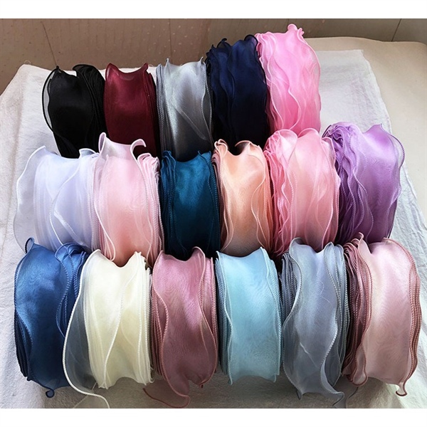 Cuộn ruy băng voan 4cm dài 10m