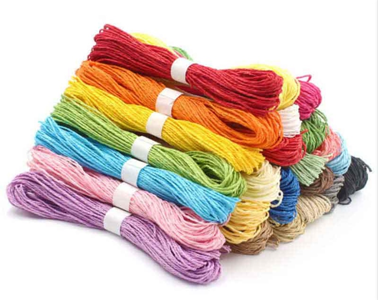 Dây thừng giấy kim tuyến cuộn to 28m/c ( túi nguyên 12 cuộn)