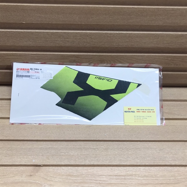 Tem bửng ngoài Ex 155 Xanh Rêu Nhám 1651 trên Phải ( Xe Xanh Rêu Nhám bản giới hạn )