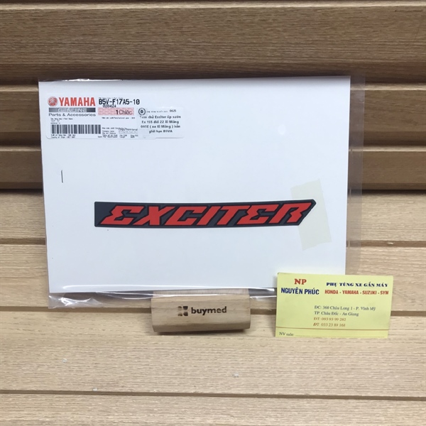 Tem chử Exciter ( ốp sườn Ex 155 ) ( xe Xi Măng bản giới hạn )