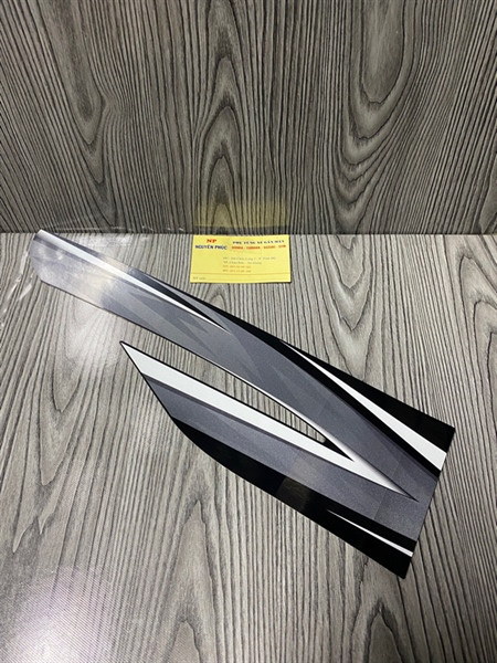 Tem cốp RSX 110 Đen 11 Phải