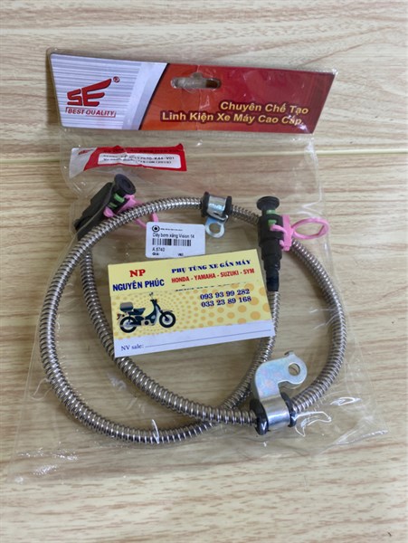 Dây bơm xăng Vision 14 SE ( J132 ) ( dài 7 tấc 7 ) ( 1 đầu cong 90 độ, 1 đầu thẳng )