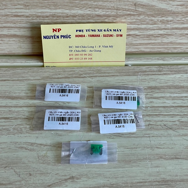 Cầu chì chân ngắn 30A ( AV-B23 ) xe ga đời 2020