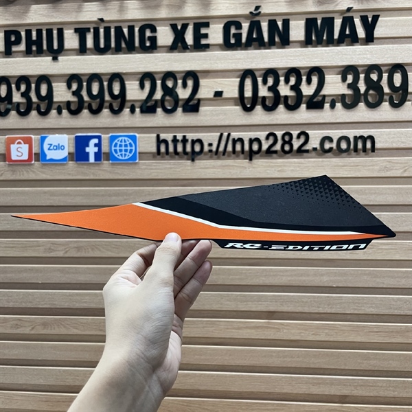 Tem nạ Si Fi 18 Cam trên Trái ( Xe Cam Đen ) Bánh Mâm 1FCK