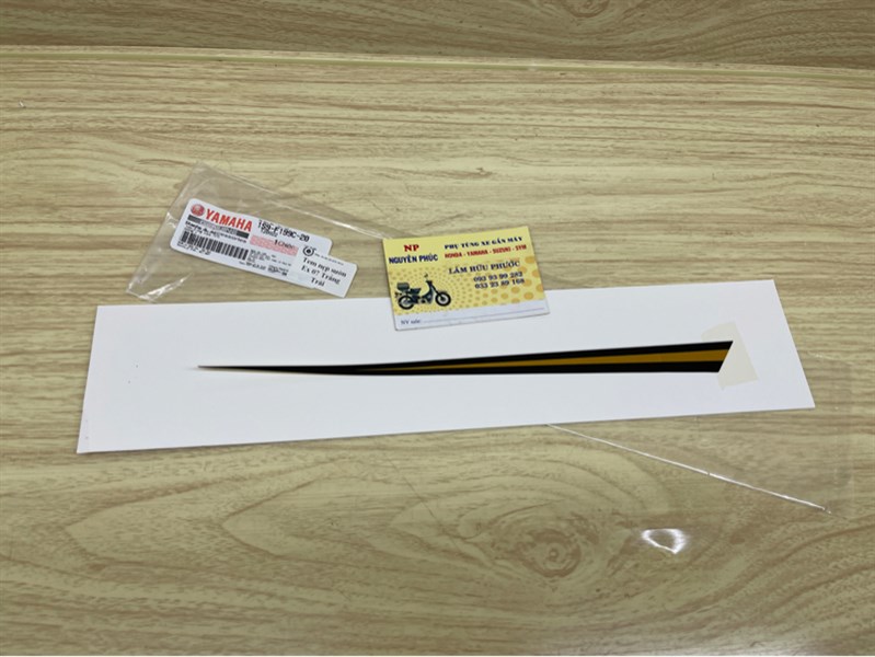 Tem nẹp sườn Ex 07 Trắng Trái