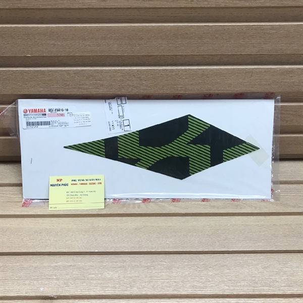 Tem thông gió bửng Ex 155 Xanh Rêu Nhám 1651 Trái ( Xe Xanh Rêu Nhám bản giới hạn )