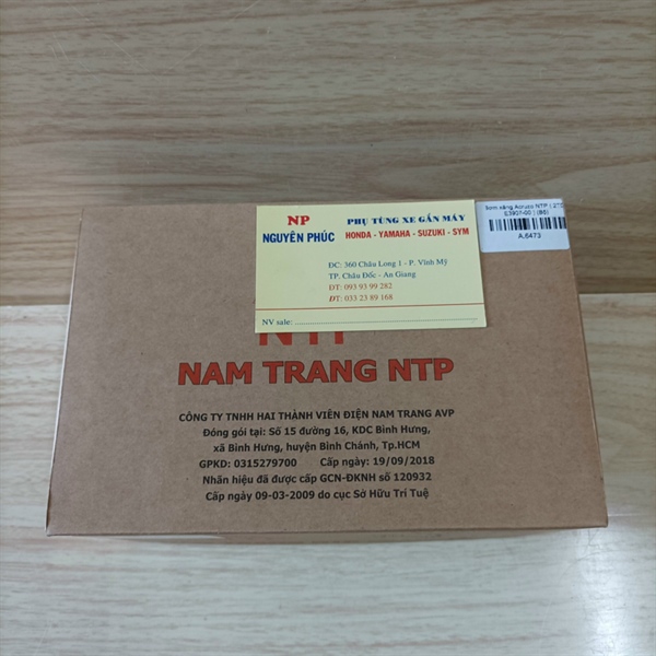 Bơm xăng Acruzo NTP ( 3 Pha 2TD ) ( 11.3-->271 Om ) Có báo xăng