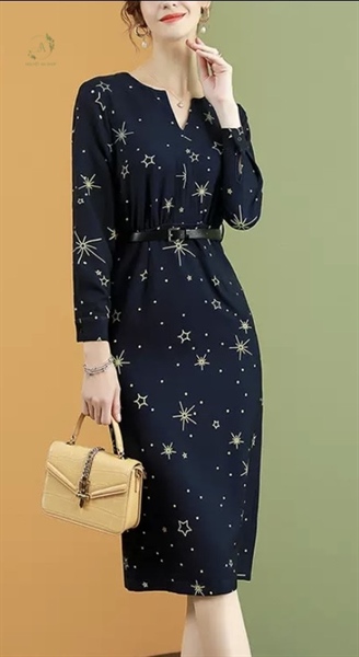 Váy nữ dài tay dáng ôm