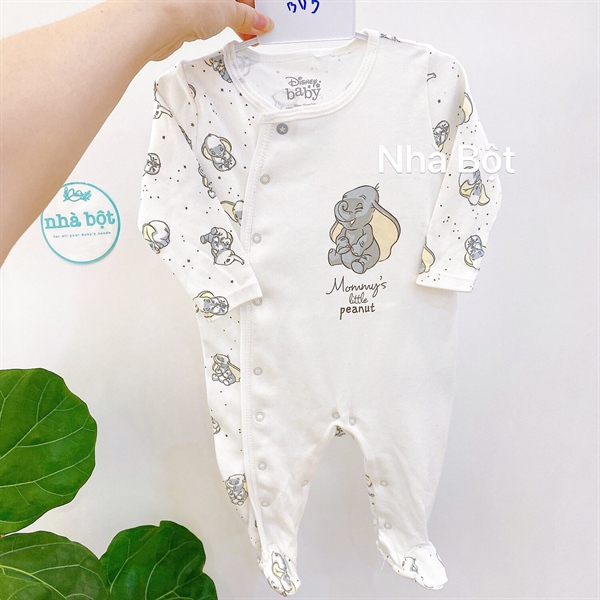 Sleepsuit Nhiều hãng 021221 trắng voi