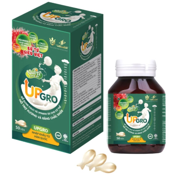 Upgro, hỗ trợ phát triển chiều cao, còi xương ở trẻ (L/50V)