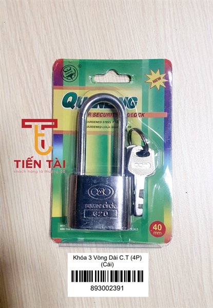 Khóa 3 Vòng Dài C.T (4P)