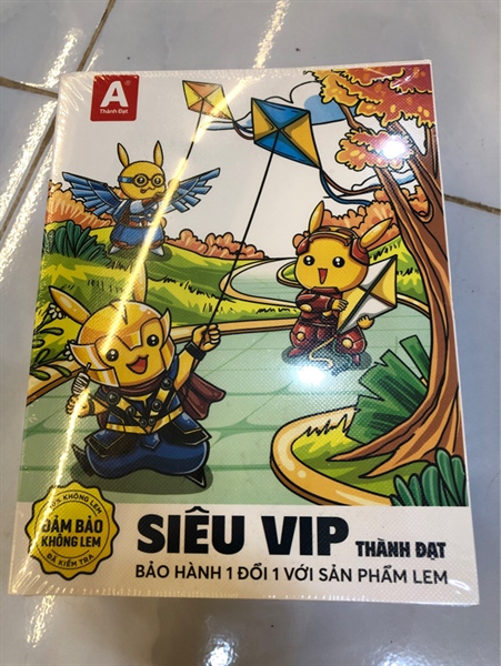 Vở thành đạt siêu vip 5 ô ly
