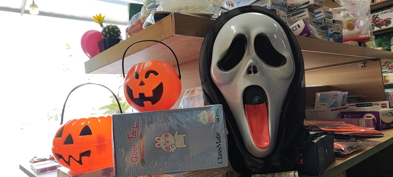 Mặt nạ ma quỷ Halloween loại mỏng