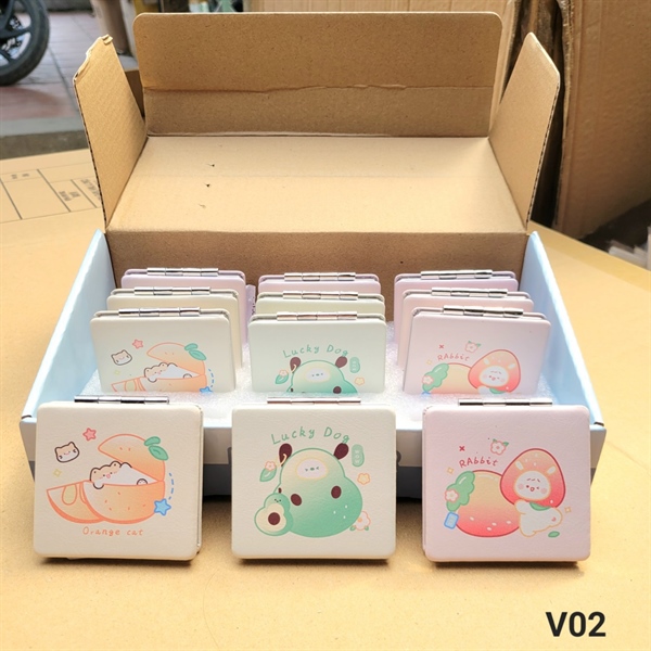 GƯƠNG 2 MẶT VUÔNG 829-EH/CD