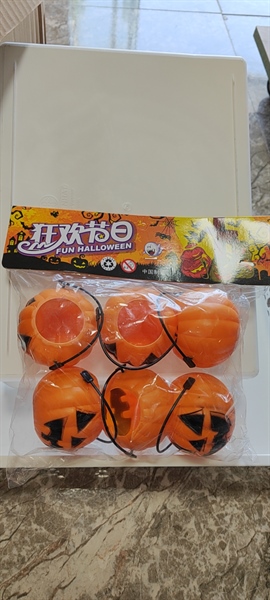 Bí ngô túi 6 quả ( màu vàng)