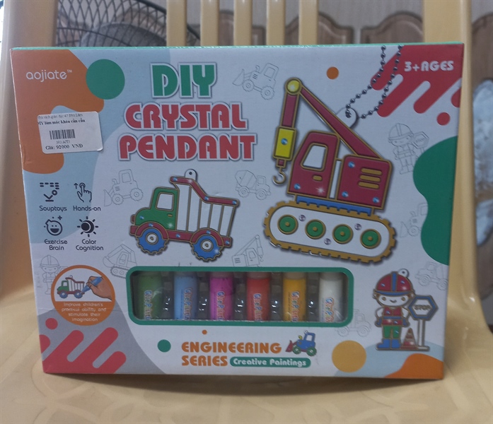 DIY làm móc khóa cần cẩu