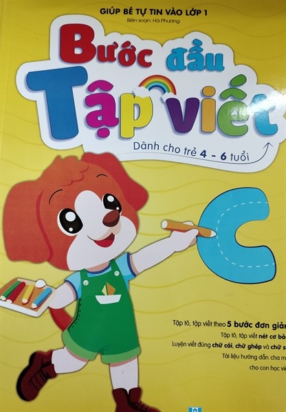 Bước đầu tập viết dành cho trẻ 4-6 tuổi