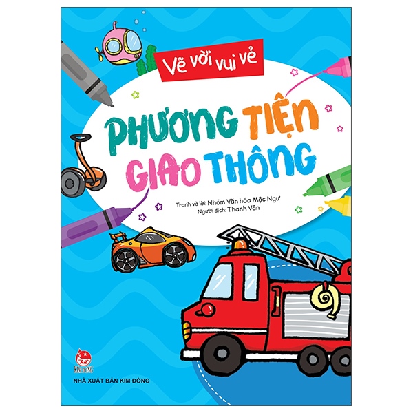 Vẽ vời vui vẻ -phương tiện giao thông