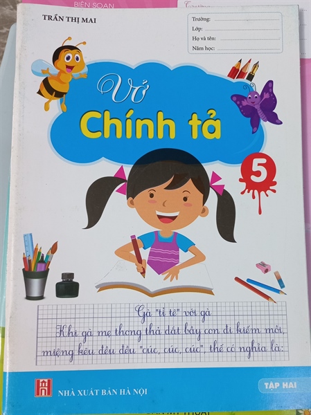 Vở chính tả 5/2