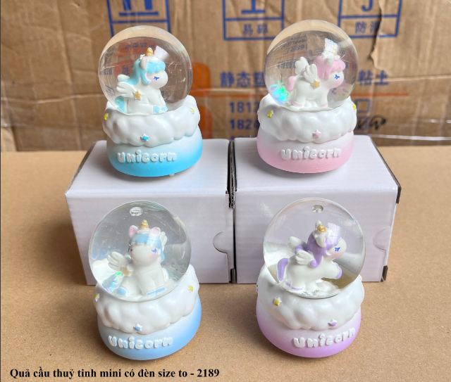 Quả cầu thủy tinh mini có đèn size to-TO2189