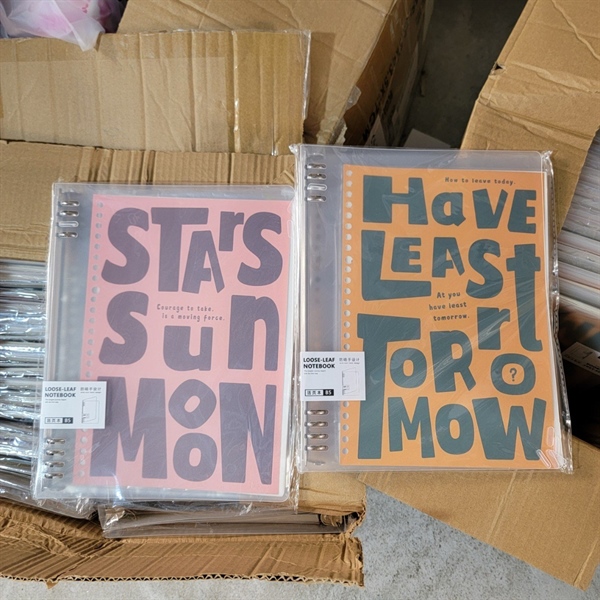 SỔ CÒNG SẮT BÌA CHỮ B5 PHÂN TRANG