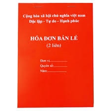 Hóa đơn bán lẻ A4 2 liên