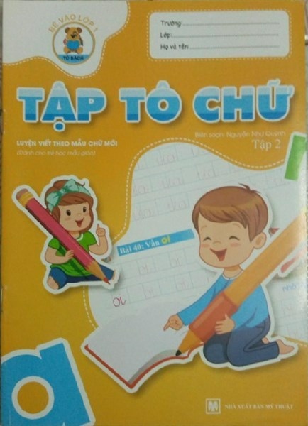 LUYỆN VIẾT THEO MẪU CHỮ MỚI TẬP TÔ CHỮ TẬP 2