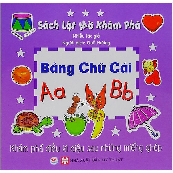 Sách lật mở khám phá - Bảng chữ cái