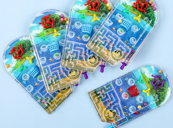 Đồ chơi cầm tay 2in1 pinball mê cung ma trận vui nhộn CMC1386