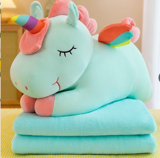 Gấu Unicorn nằm 50cm