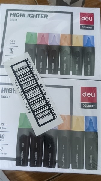 BÚT DẠ XANH DELI S600