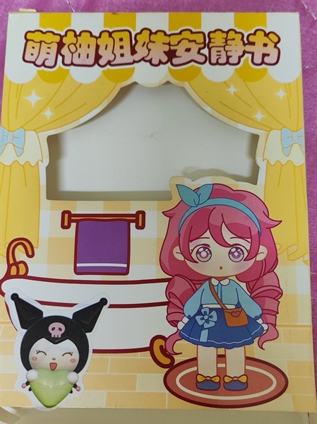 Hộp sticker thủ công hình bé gái ( lốc 20h)