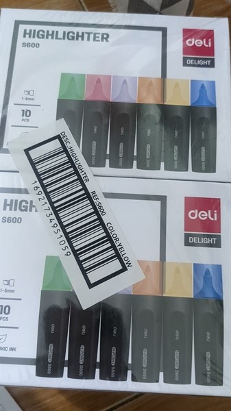 BÚT DẠ VÀNG DELI S600